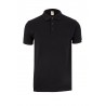 Polo manga corta color Negro, ref. MK215CV,Velilla