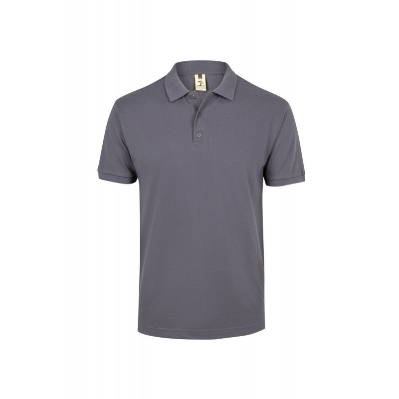 Polo manga corta color Gris, ref. MK215CV,Velilla