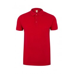 Polo manga corta color Rojo, ref. MK215CV,Velilla