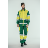 Pantalón alta visibilidad HOMBRE KINGSMANN STARLIGHT, Verde con Amarillo Flúor 5