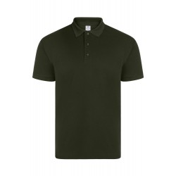Polo manga corta color Verde caqui, ref. MK215CV,Velilla