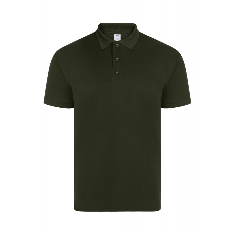 Polo manga corta color Verde caqui, ref. MK215CV,Velilla