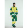 Pantalón alta visibilidad HOMBRE KINGSMANN STARLIGHT, Verde con Amarillo Flúor 8