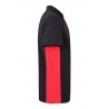 Polo de manga corta bicolor Negro/rojo, ref. 105504_00/12, Velilla
