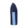 Polo de manga corta bicolor Navy/celeste, ref. 105504_61/05, Velilla