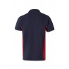 Polo de manga corta bicolor Navy/rojo, ref. 105504_61/12, Velilla