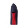 Polo de manga corta bicolor Navy/rojo, ref. 105504_61/12, Velilla