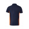 Polo de manga corta bicolor Navy/naranja, ref. 105504_61/16, Velilla