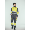 Pantalón alta visibilidad HOMBRE KINGSMANN STARLIGHT, Gris con Amarillo Flúor 4