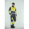 Pantalón alta visibilidad HOMBRE KINGSMANN STARLIGHT, Gris con Amarillo Flúor 5