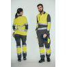 Pantalón alta visibilidad HOMBRE KINGSMANN STARLIGHT, Gris con Amarillo Flúor 7