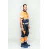 Pantalón alta visibilidad HOMBRE KINGSMANN STARLIGHT, Azul Marino con Naranja Flúor 3