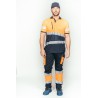 Pantalón alta visibilidad HOMBRE KINGSMANN STARLIGHT, Azul Marino con Naranja Flúor 4
