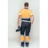 Pantalón alta visibilidad HOMBRE KINGSMANN STARLIGHT, Azul Marino con Naranja Flúor 5