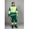 Pantalón alta visibilidad HOMBRE KINGSMANN STARLIGHT, Verde con Amarillo Flúor 13