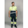 Pantalón alta visibilidad HOMBRE KINGSMANN STARLIGHT, Azul Marino con Amarillo Flúor 8