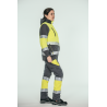 Parka alta visibilidad encastrable MUJER KINGSMANN STARLIGHT, Gris con Amarillo Flúor 7
