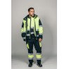 Parka encastrable alta visibilidad HOMBRE KINGSMANN STARLIGHT, Azul Marino con Amarillo Flúor 6