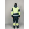 Parka encastrable alta visibilidad HOMBRE KINGSMANN STARLIGHT, Azul Marino con Amarillo Flúor 10