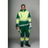 Parka encastrable alta visibilidad HOMBRE KINGSMANN STARLIGHT, Verde con Amarillo Flúor 10