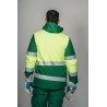 Parka encastrable alta visibilidad HOMBRE KINGSMANN STARLIGHT, Verde con Amarillo Flúor 11