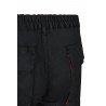 Pantalón de trabajo color Negro/rojo, ref.103004_00/12, Velilla