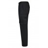 Pantalón de trabajo color Negro/rojo, ref.103004_00/12, Velilla