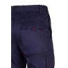Pantalón de trabajo color Navy/rojo, ref.103004_01/12, Velilla