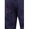 Pantalón de trabajo color Navy/naranja, ref.103004_01/16, Velilla