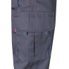 Pantalón de trabajo color Gris/celeste, ref.103004_08/05, Velilla
