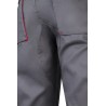 Pantalón de trabajo color Gris/rojo, ref.103004_08/12, Velilla