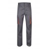 Pantalón de trabajo color Gris/naranja, ref.103004_08/16, Velilla