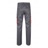 Pantalón de trabajo color Gris/naranja, ref.103004_08/16, Velilla