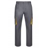Pantalón de trabajo color Gris/amarillo, ref.103004_08/17, Velilla