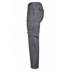 Pantalón de trabajo color Gris/amarillo, ref.103004_08/17, Velilla