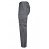Pantalón de trabajo color Gris/amarillo, ref.103004_08/17, Velilla