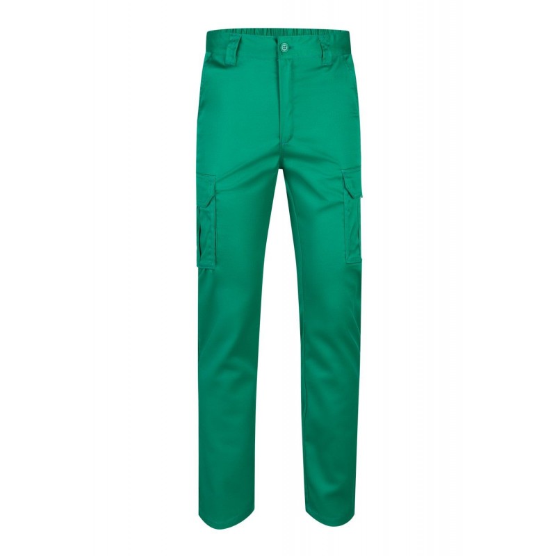 Pantalón de trabajo color verde, ref. 103002S_02, Velilla