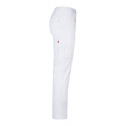Pantalón de trabajo color blanco, ref. 103002S_02, Velilla