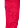 Pantalón de trabajo color rojo, ref. 103002S_02, Velilla