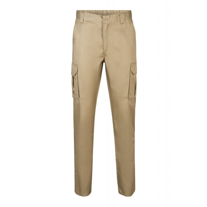 Pantalón de trabajo color verde, ref. 103001_46, Velilla