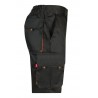 Bermuda de trabajo color Negro/naranja, ref. 103007_00/16, Velilla