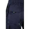 Bermuda de trabajo color Azul marino/verde, ref. 103007_01/25, Velilla