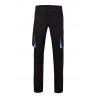 Pantalón de trabajo stretch color Negro/celeste, ref. 103024S_00/05, Velilla