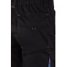 Pantalón de trabajo stretch color Negro/celeste, ref. 103024S_00/05, Velilla