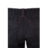 Pantalón de trabajo stretch color Negro/rojo, ref. 103024S_00/12, Velilla