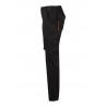 Pantalón de trabajo stretch color Negro/naranja, ref. 103024S_00/16, Velilla