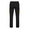 Pantalón de trabajo stretch color Negro/Amarillo, ref. 103024S_00/17, Velilla