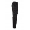 Pantalón de trabajo stretch color Negro/Verde, ref. 103024S_00/25, Velilla