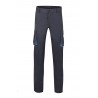 Pantalón de trabajo stretch color Gris/celeste, ref. 103024S_08/05, Velilla