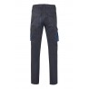 Pantalón de trabajo stretch color Gris/celeste, ref. 103024S_08/05, Velilla